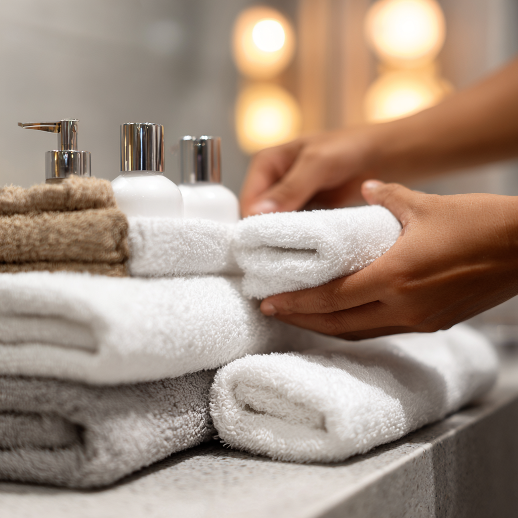 三珠株式会社のプラスサポート - 在庫・備品・リネン・写真報告までワンストップ